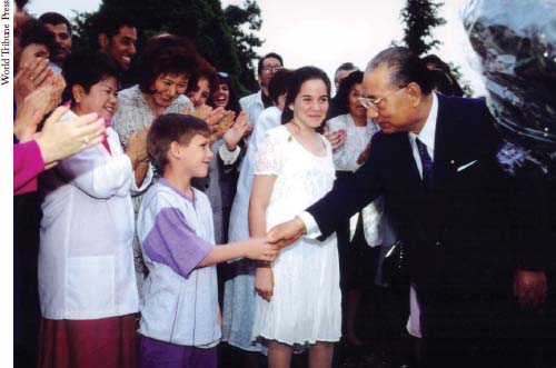 SGI President Ikeda greets young people Miami February 3 1993 SGI - photo 1
