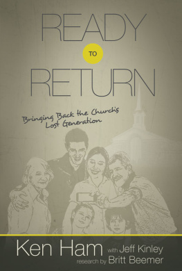 Britt Beemer - Ready to Return: Bringing Back the Churchs Lost Generation