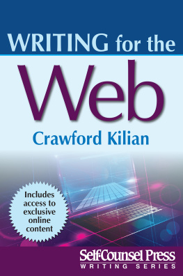 Crawford Kilian - Writing for the Web