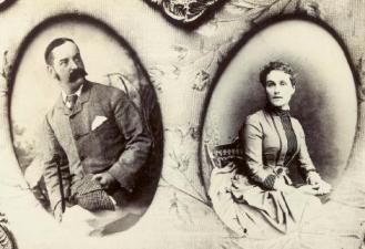 My great-great-grandparents Albert Joseph Adolph and his wife Emily Lydia ne - photo 3