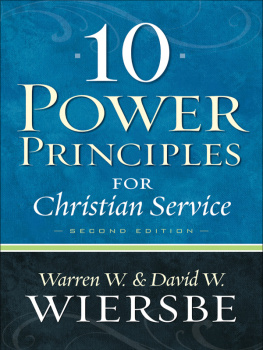 Warren W. Wiersbe - 10 Power Principles for Christian Service