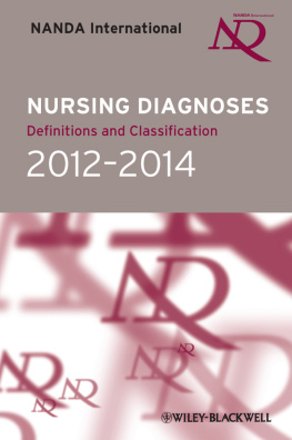 NANDA International - Nursing Diagnoses 2012-14: Definitions and Classification