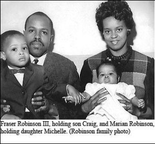 M ichelle Robinson Had A Loving Family It Included Her Mother Father - photo 14