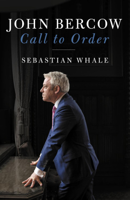 Sebastian Whale - John Bercow: Call to Order