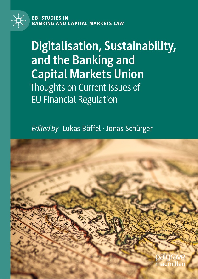 Book cover of Digitalisation Sustainability and the Banking and Capital - photo 1