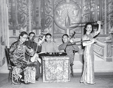 Miss Koo-Yu-Ching dances to a Chinese orchestra 1938 City of Vancouver - photo 5