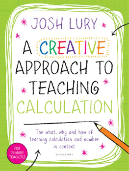Josh Lury - A Creative Approach to Teaching Calculation