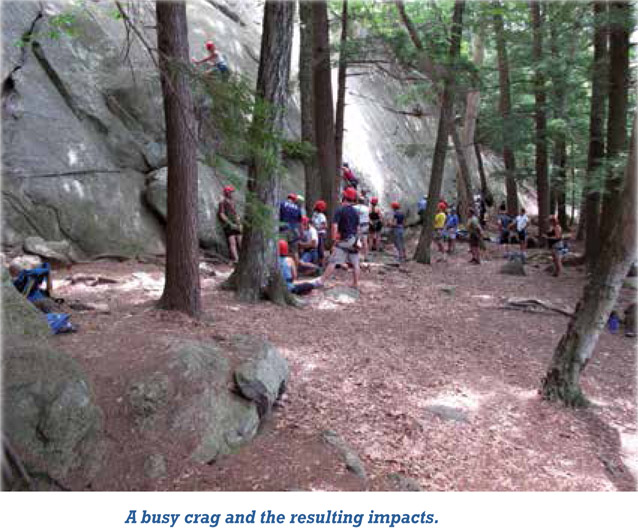 In this chapter we will explore the impact climbers have on terrain features - photo 4