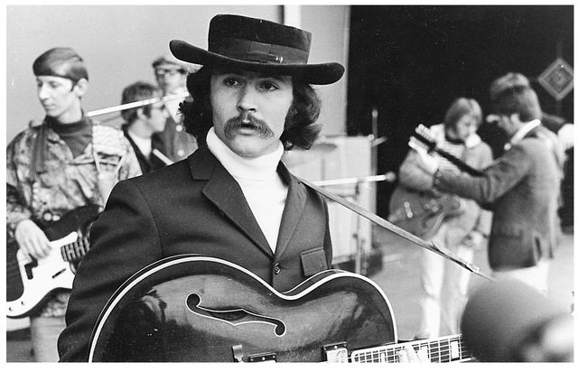 More mustache trademark Borsalino hat Buffalo Springfield Photo courtesy - photo 13