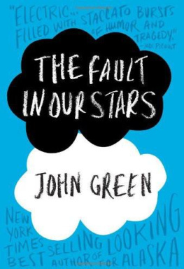 John Green The Fault in Our Stars