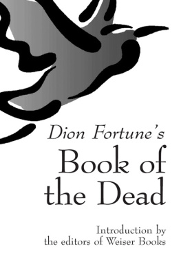 Dion Fortune - Dion Fortunes Book of the Dead