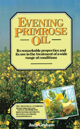 Judy Graham - Evening Primrose Oil