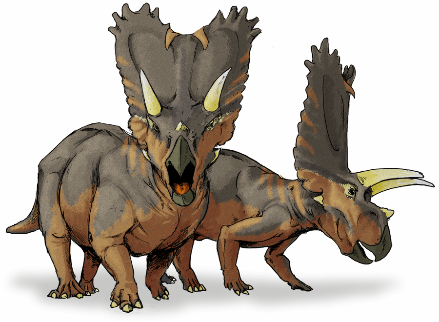 The Pentaceratops was knownas the 5 horned face dinosaur It had a nose horn 2 - photo 11