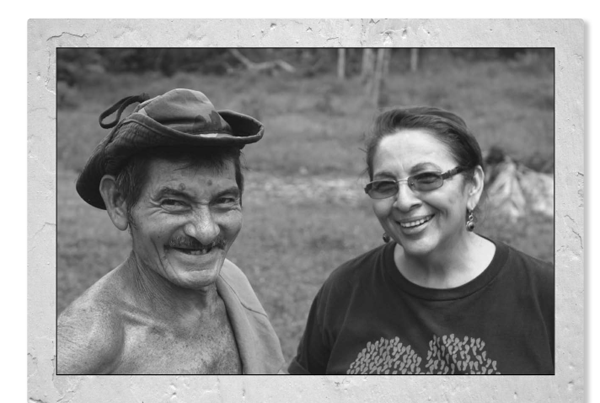 Dr Madrid with a man she treated after he was beaten by drug cartel - photo 2