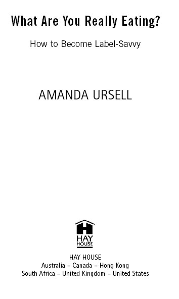 Amanda Ursell 2004 2005 The moral right of the author has been asserted All - photo 2