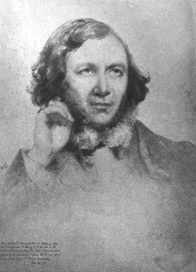 ROBERT BROWNING From a drawing made by Field Talfourd in Rome 1855 FOREWORD - photo 1