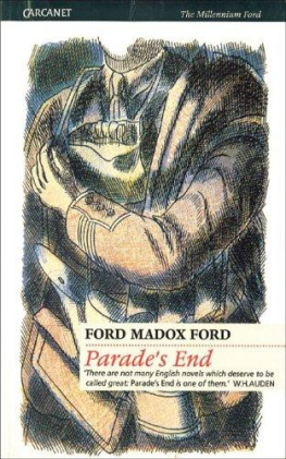Ford Madox Ford Parades end