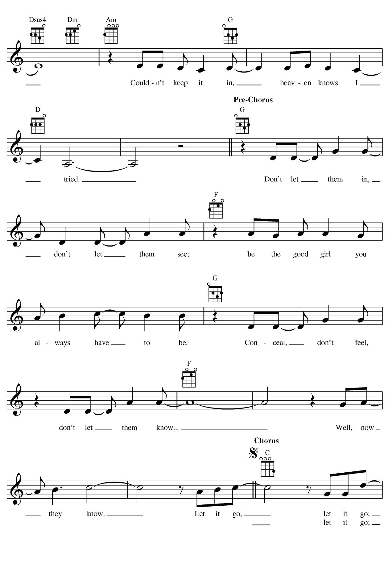 Frozen--Ukulele Songbook Music from the Motion Picture Soundtrack - photo 11