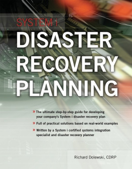 Richard Dolewski - System i Disaster Recovery Planning