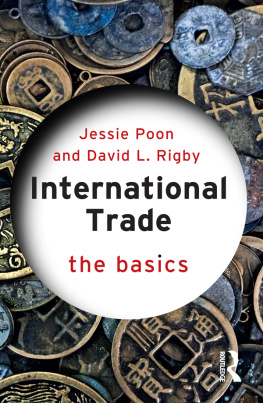 Jessie Poon - International Trade: The Basics