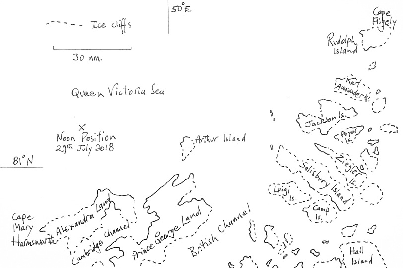 The islands of north-west Franz Josef Land From White Island and Victoria - photo 5