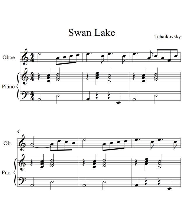Sheet Music for Oboe Book 4 - photo 33