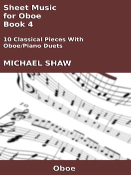 Michael Shaw Sheet Music for Oboe: Book 4