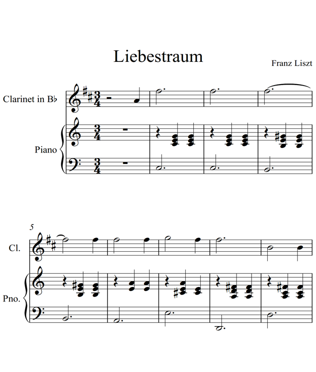 Sheet Music for Clarinet Book 4 - photo 11