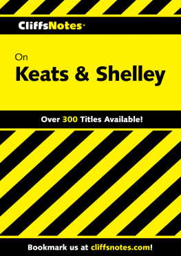 Dougald B MacEachen - Cliffsnotes on Keats & Shelley