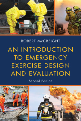 Robert McCreight - An Introduction to Emergency Exercise Design and Evaluation