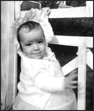 Gail OSullivan at 8 months Bonnet later replaced by grey mailman hat Sept - photo 3