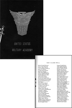 Graduation ceremony program West Point Class of 1981 To the Long Gray Line - photo 2