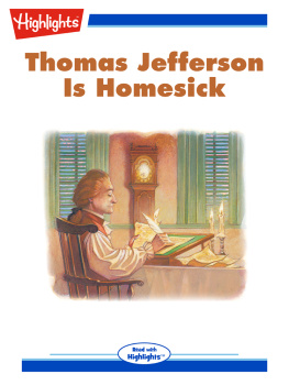 Cynthia McKinley Thomas Jefferson is Homesick