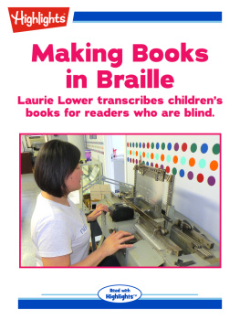 Sara Matson - Making Books in Braille