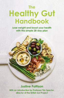 Justine Pattison - The Healthy Gut Handbook: Lose Weight and Boost Your Health with this 28-Day Plan