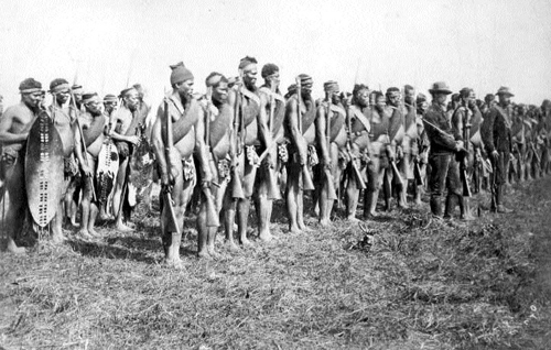 7 A unit of the Natal Native Contingent a force of black auxiliaries raised - photo 7