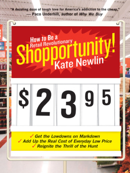 Kate Newlin - Shopportunity!: How to Be a Retail Revolutionary
