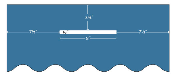 Place the pocket right side down on the right side of the exterior body with - photo 7