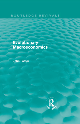 John Foster - Evolutionary Macroeconomics