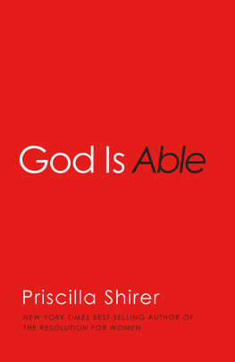 Priscilla Shirer - God is Able