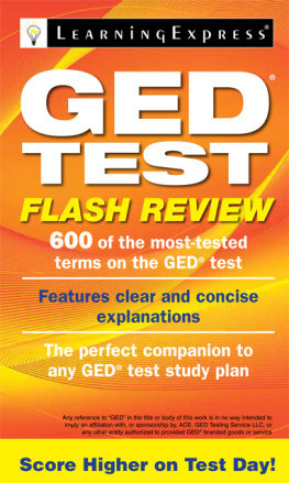 Learning Express - GED Test Flash Review