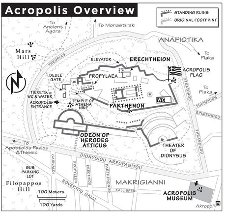 The four major monumentsthe Parthenon Erechtheion Propylaea and Temple of - photo 7