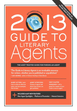 Chuck Sambuchino - 2013 Guide to Literary Agents