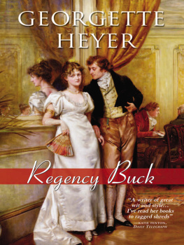 Georgette Heyer Regency Buck