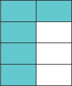 Step 1 How many equal parts are in the rectangle 8 The denominator is 8 - photo 8