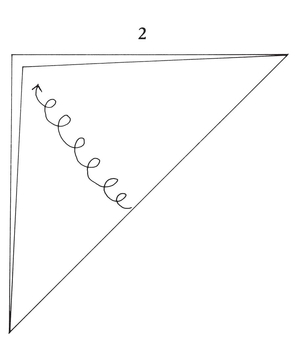 Roll up tightly from the diagonal fold as in 3 Fold on the dotted line - photo 16