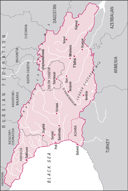 introduction Georgia lies between Eastern Europe Central Asia and the Middle - photo 3