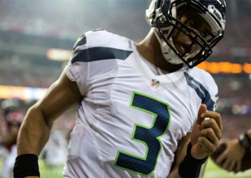 During the 2012 season Russell Wilson had three consecutive games with a - photo 3