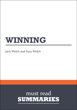 Must Read Summaries - Winning - Jack Welch and Suzy Welch