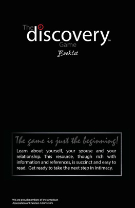 Ken Bankston The Discovery Game Booklet: The Next Step in Intimacy